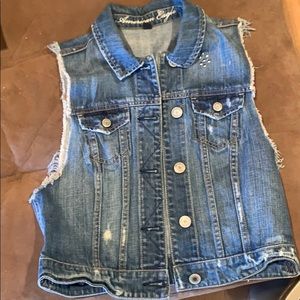 American Eagle Jean vest